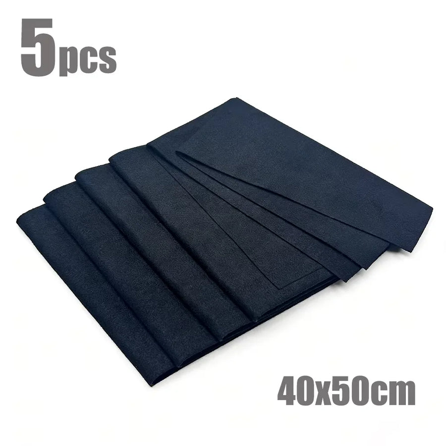40 x 50 cm Microfiber Car Cleaning Towels - Multi-Pack