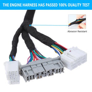 For Honda Acura K-Swap Integra CRX EK EG K-Series Tucked Engine Harness K20 K24