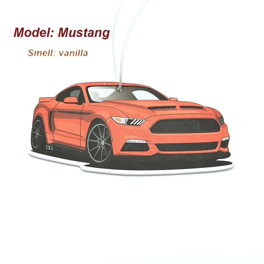 American Muscle-Style Hanging Car Air Freshener