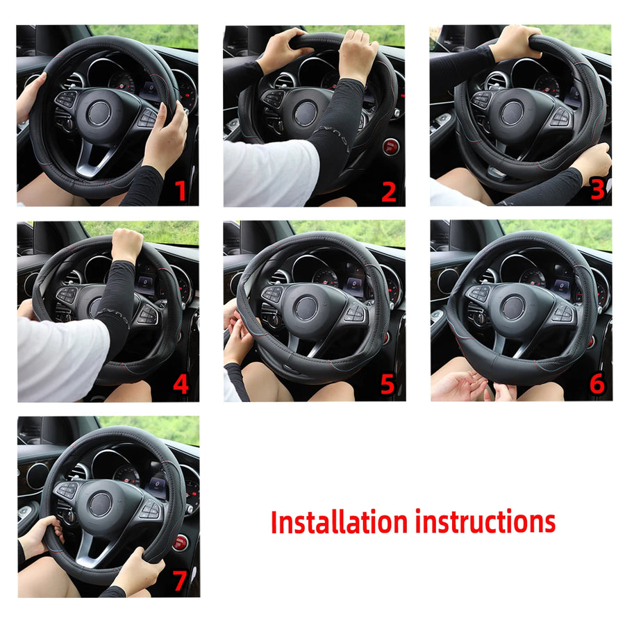 Steering Wheel Cover – 38CM, 15 Inches