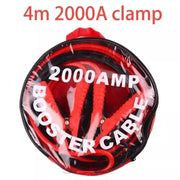 4m 2000A Copper Battery Jumper Cables with Heavy-Duty Clamps