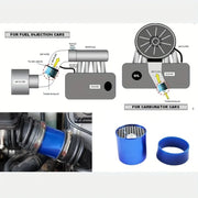 55 mm Single-Fan Air-Intake Turbine Insert – Blue