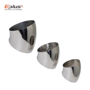 Universal 304 Stainless Steel 45-Degree Exhaust Pipe Elbow