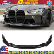 MP-Style Front Bumper Lip for BMW M3/M4 G80/G82/G83 2021-2025