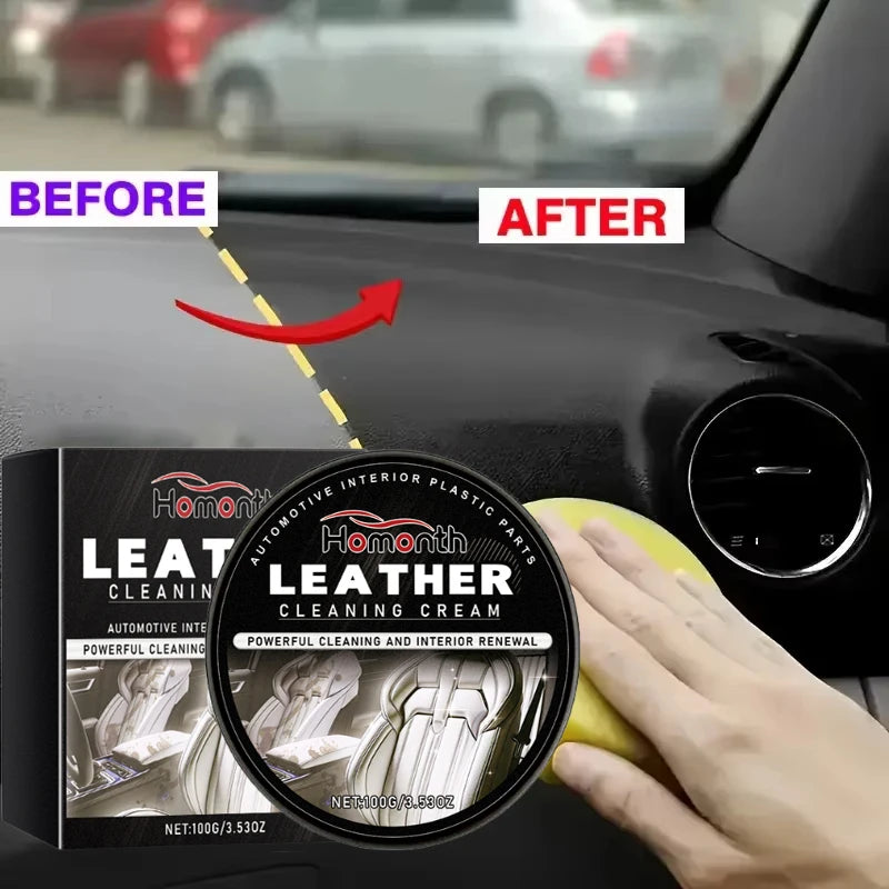 Automotive Leather Conditioner and Polishing Cream
