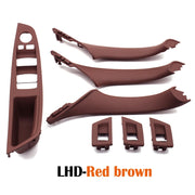 LHD RHD Beige Black Brown Oyster Car Interior Door Armrest Inside Pull Handle Set for BMW 5 Series F10