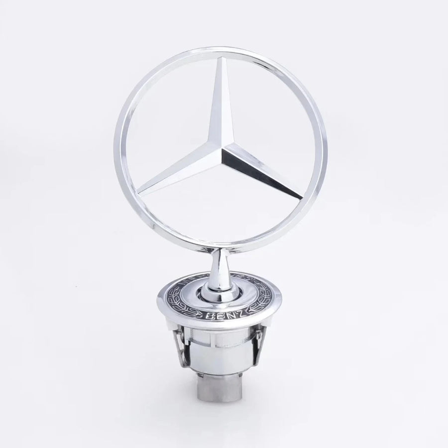 Metal Hood Star Emblem for Select Mercedes-Benz Vehicles