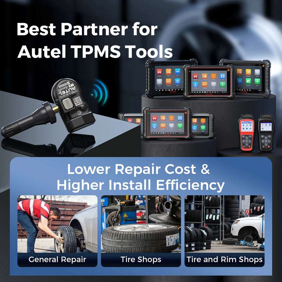 Autel MX-Sensor 315MHz/433MHz Programmable TPMS Sensor