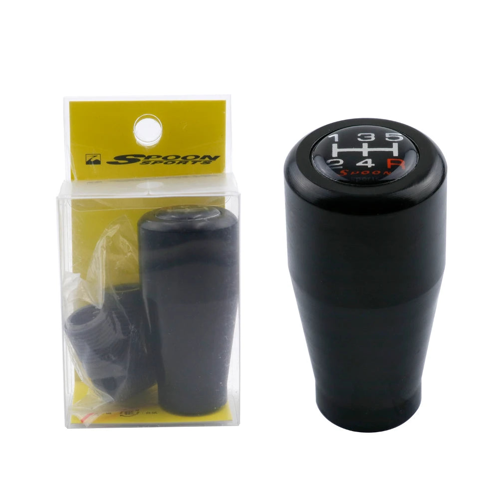 Spoon Sports-Style 5-Speed Aluminum Shift Knob – Honda Fitment