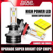 LED Headlight Bulb Kit, 6000K, 12V/24V