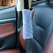Car Seat Belt Cover Fluffy Auto Seatbelt Safety Belt Shoulder Pad Protector Adults Kids Car Interior
