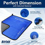 500 GSM Microfiber Car Wash and Drying Towel Set