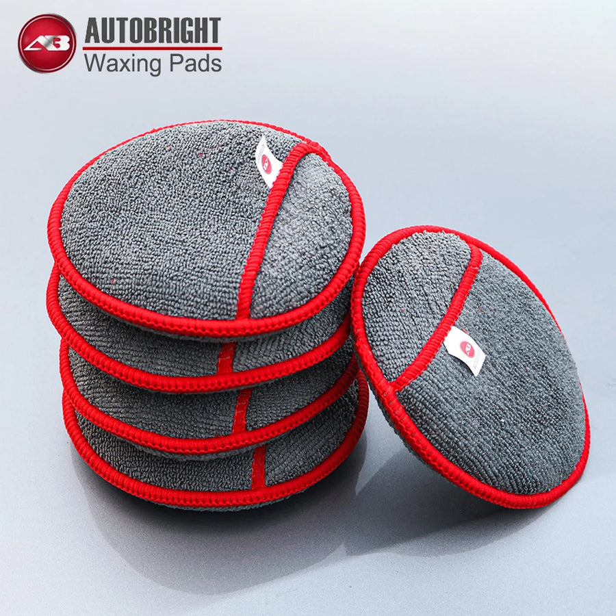 5-Inch Pocket Wax Applicator Pads – 2 or 5 Pack