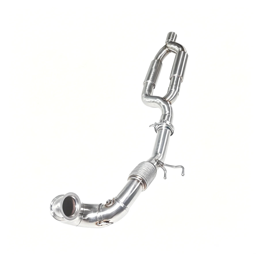 304 Stainless Steel Catless Downpipe for Volkswagen Tiguan 4motion 2.0T 2016-2021
