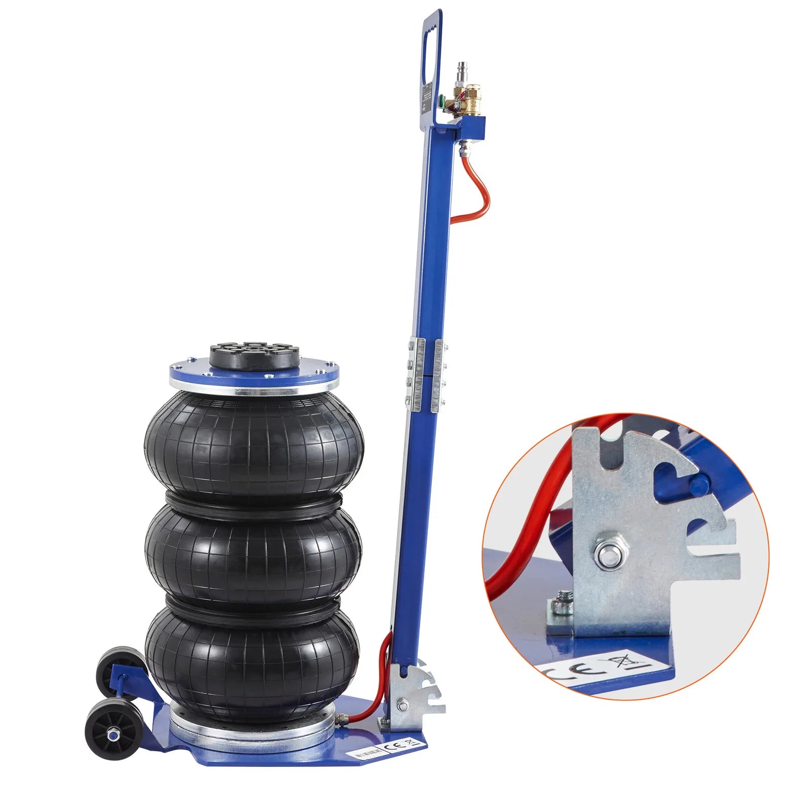 3/5-Ton Triple-Bag Pneumatic Air Jack – Adjustable Options