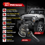 Autel MX-Sensor 315MHz/433MHz Programmable TPMS Sensor