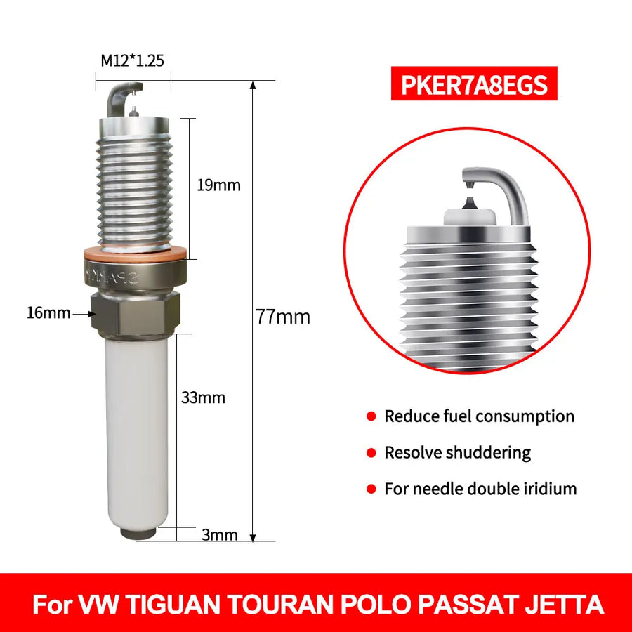 NGK Iridium Spark Plug 95463 95463oe 0241145523 for Audi & Volkswagen & VW Models