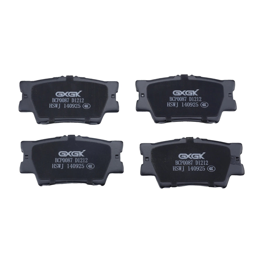 Rear Semi-Metallic Brake Pad Set for Lexus ES/HS & Toyota Camry/RAV4