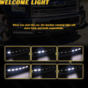 Black Front Bumper Lip & Splitter for 2015–2017 Ford F-150