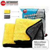 1000 GSM Microfiber Car Cleaning Towels