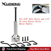 Steel Hub Fan Blade Blower Wheel Puller Remover Tool Kit for 5/8" Belt Drive and 1/2" Or Less Direct
