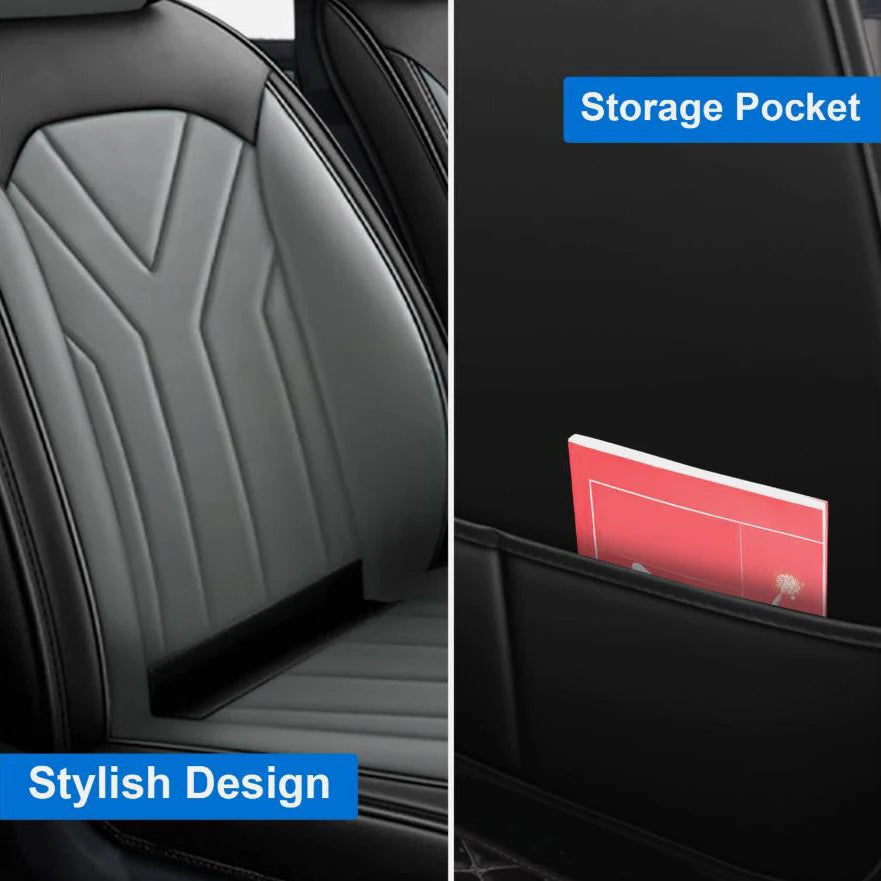 Dark-Gray Full Seat Cover Set for Ford F-150 – 2009–2014