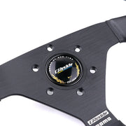 GReddy-Style Flat-Lip Steering Wheel Horn Button