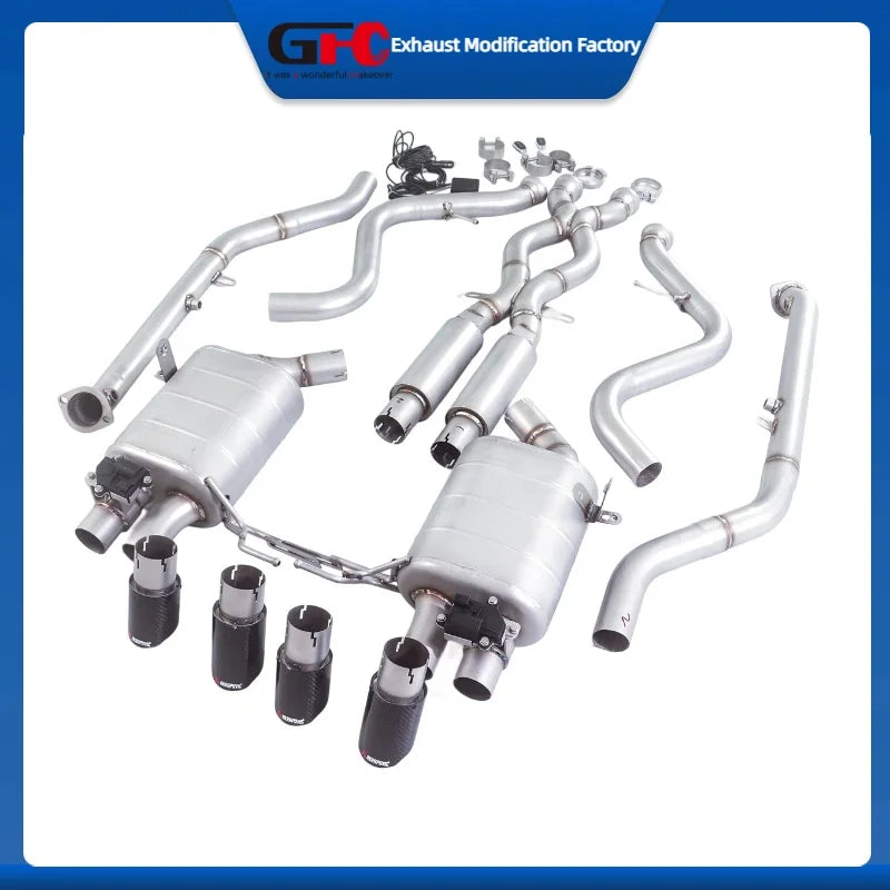 Stainless Steel Valved Cat-Back Exhaust System for BMW M3 BMW 3 Series