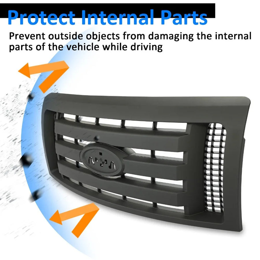 Front Grille for Ford F-150 2009-2014
