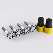 M14X1.5 Anti-theft Wheel Lock Bolt Set with 28mm Shank
