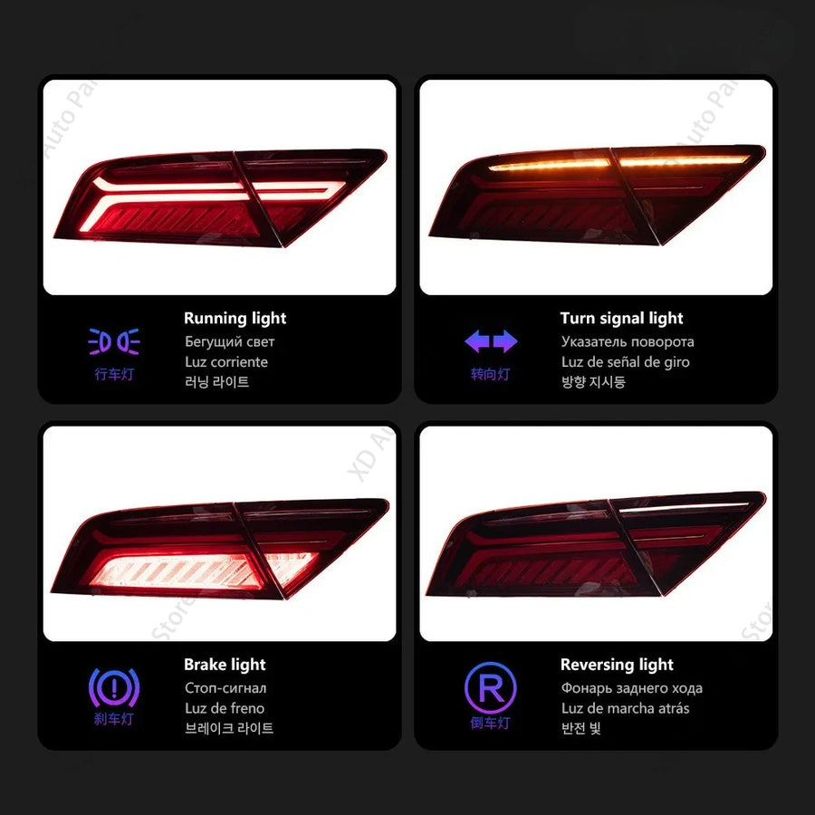 LED Tail Light Assembly for Audi A7 2011–2018