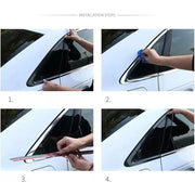 10-Piece Audi A3/S3 Black Stainless Window Trim Set – 2015–2020