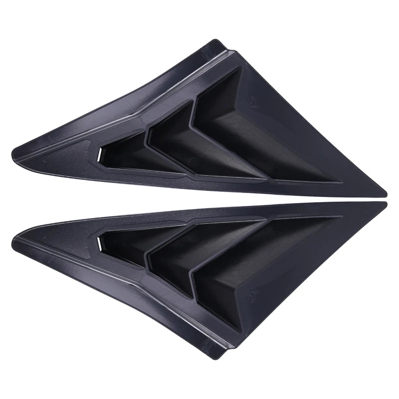 Rear Quarter-Window Louvers for 2019–2021 Honda Civic Hatchback