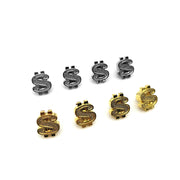 4-Piece Dollar-Symbol Tire Valve Cap Set