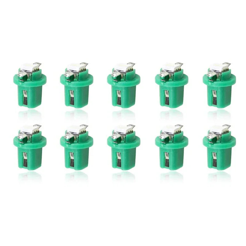 T5 B8.5D 5050 LED Dashboard Bulbs – 10 Pack