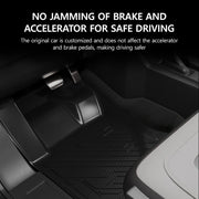 All-Weather Floor Mats and Cargo Liner Set for Ford Bronco 2021 2025 Left Hand Drive Waterproof