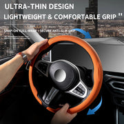 Universal Nappa Leather Car Steering Wheel Cover