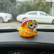 Funny Rubber Duck Dashboard Ornament – Single Set