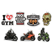 I Love Gym Hanging Car Air Freshener