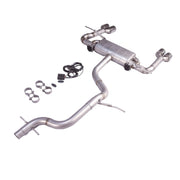 304 Stainless Steel Valved Cat-Back Exhaust System for Volkswagen Eos