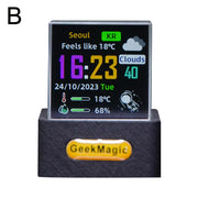 Wi-Fi Smart Pixel Display Clock and Weather Station