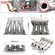 D-Series Aluminum Intake Manifold for Honda Civic D15/D16 1988-2000