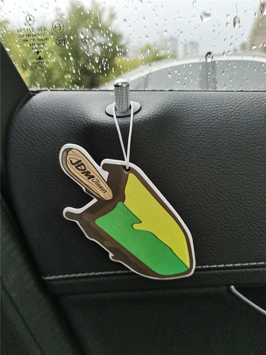 Japanese License Plate-Style Hanging Car Air Freshener