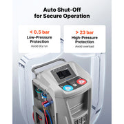 Automatic R-134a / R-1234yf Automotive A/C Service Machine