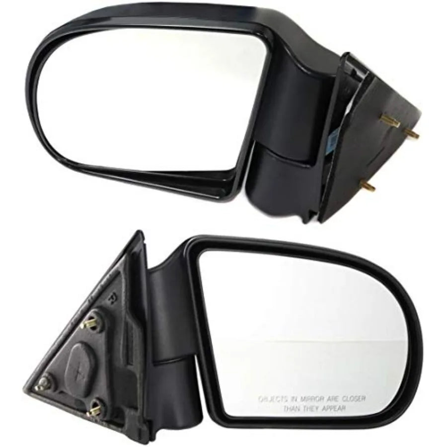 Kool Vue Manual Side Mirror Pair for Chevrolet S10 GMC Sonoma 1999-2004
