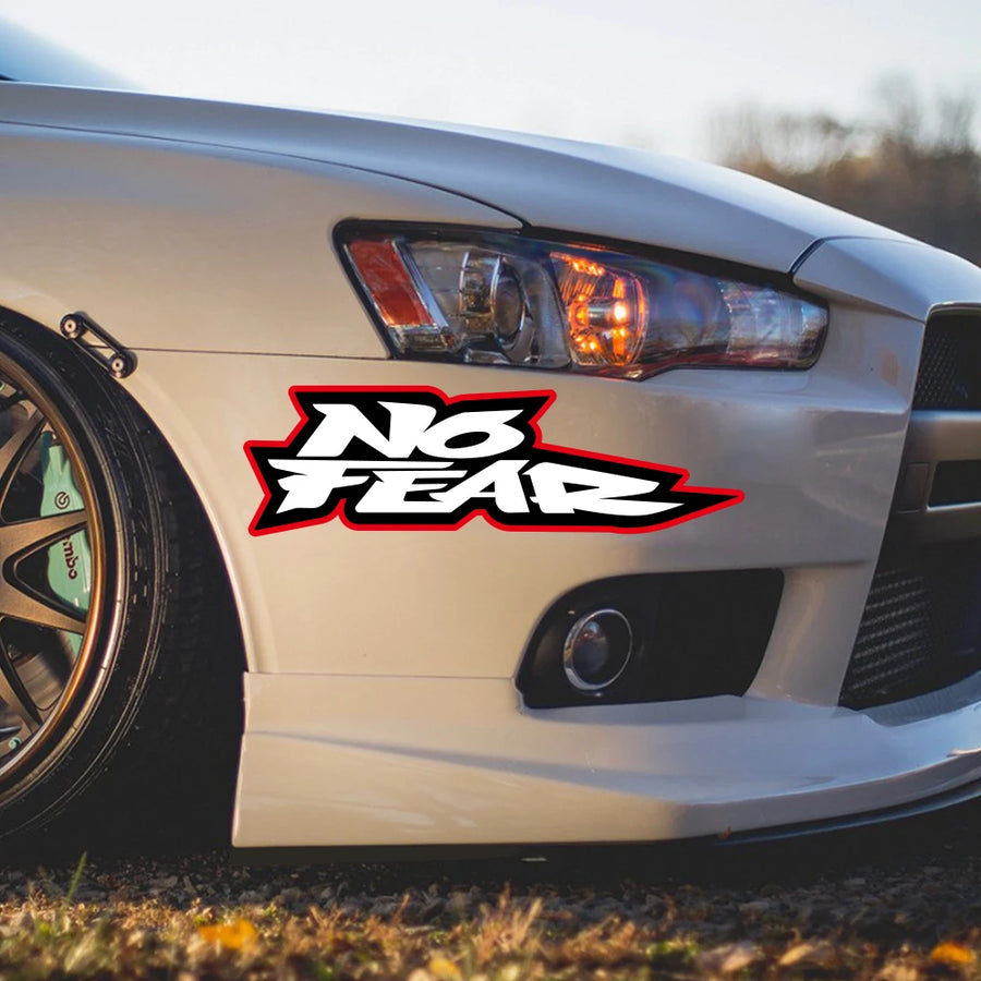 No Fear Graphic Automotive Decal & Wrap Film
