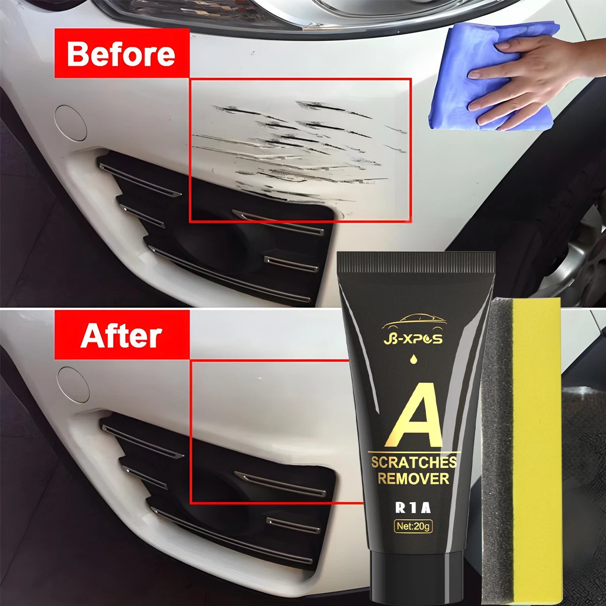 Automotive Scratch Remover and Paint Polishing Compound