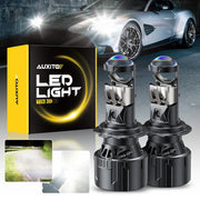 2-Piece H4/H7 LED Headlight Bulb – 6500K, CANBUS, Projector-Compatible