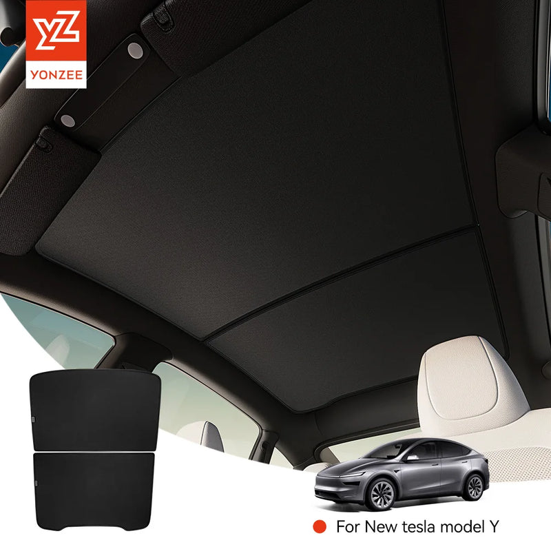 Panoramic Roof Sunshade for Tesla Model 3/Y Highland and Juniper 2025-2026