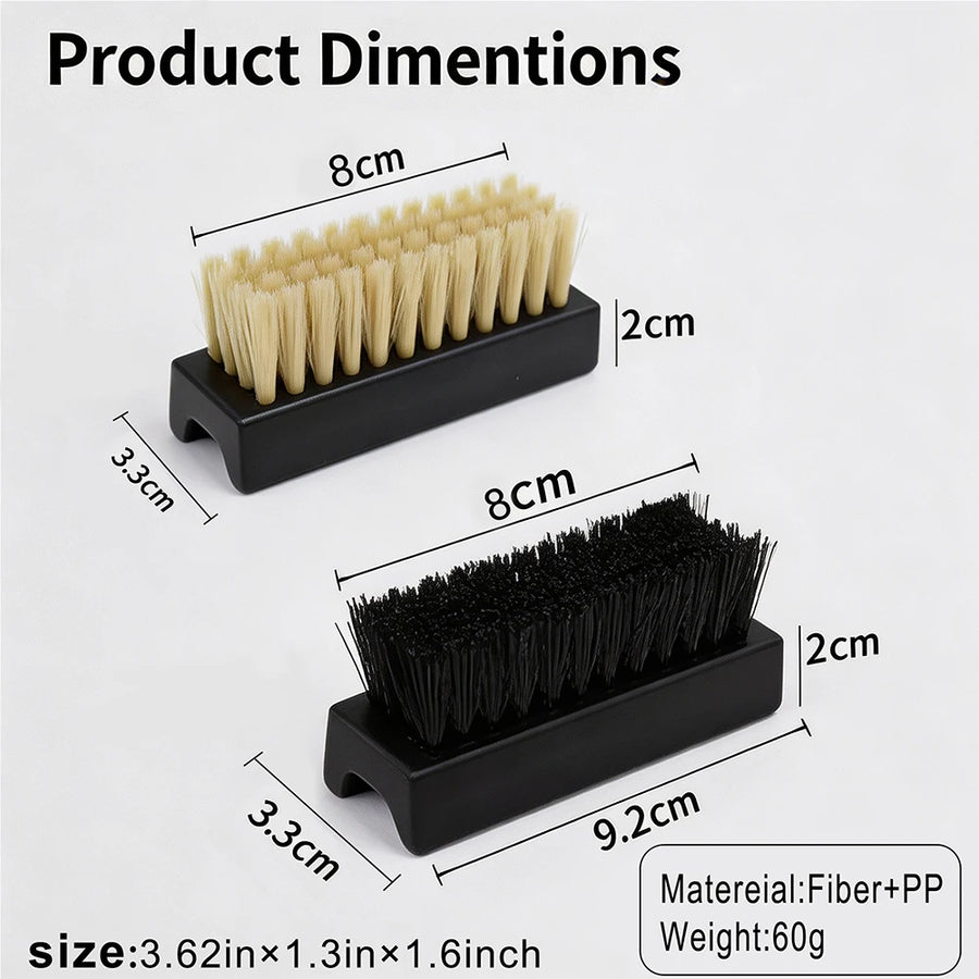 Car Interior Cleaning Brushes, Soft & Stiff Bristle Options